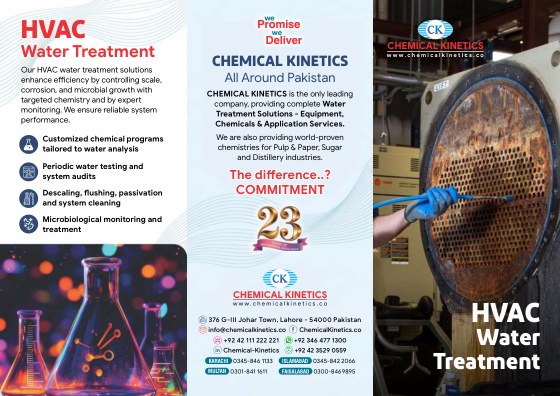 HVAC Water Treatment by Chemical Kinetics cover