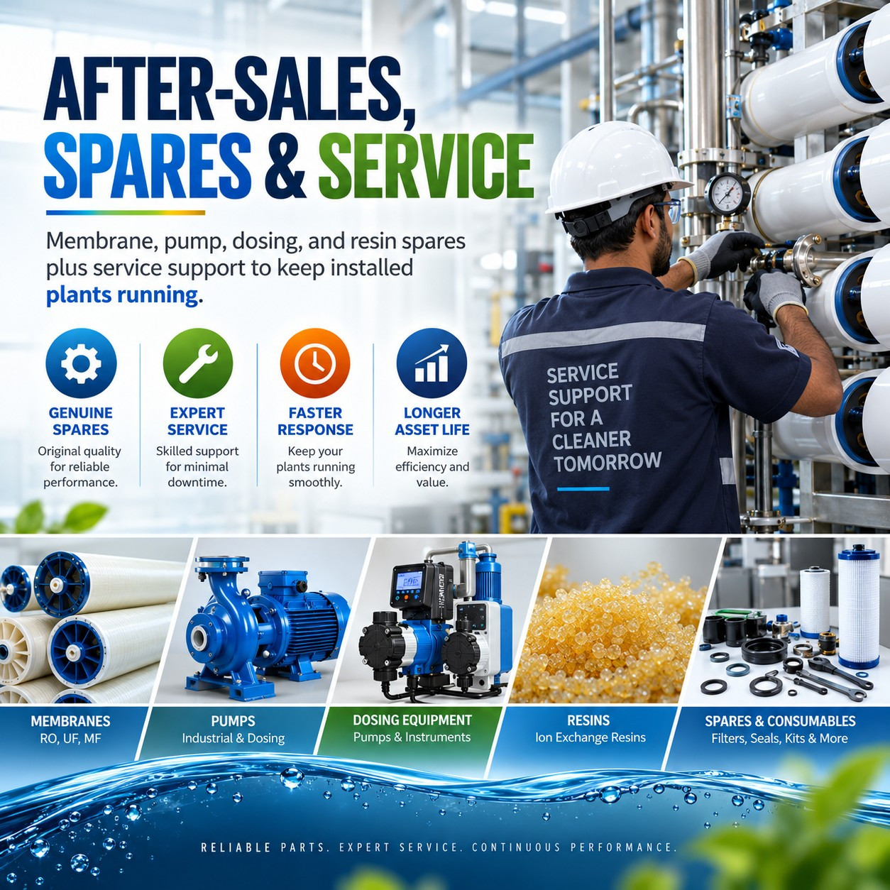After-Sales, Spares & Service