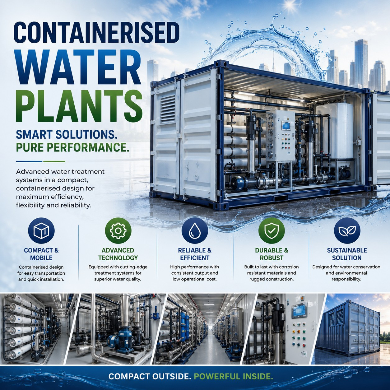 Containerised Water Plants