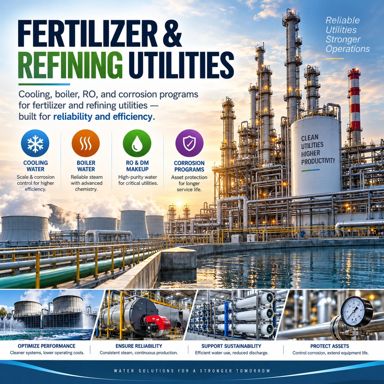 Fertilizer & Refining Utilities