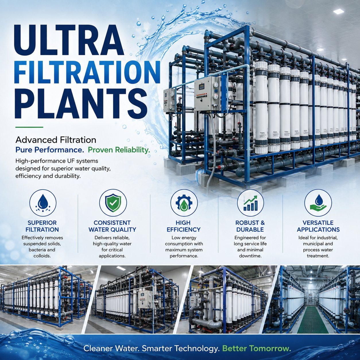 Ultrafiltration Plants