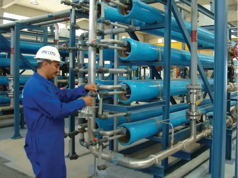 Reverse osmosis plant chemicals